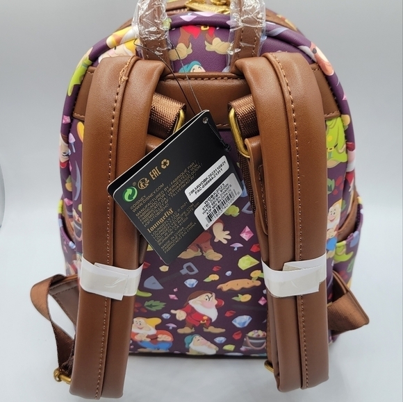 Loungefly Snow White 85th Anniversary AOP Backpack main image 4